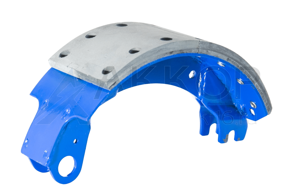 Колодка барабанного тормоза однореберная 53229 - 3501090-01