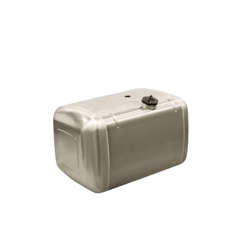 Бак алюминиевый топливный 550л (1295 х 700 х 700) (с низкой полуоборотной горловиной в сборе с комплектующими) ЕВРО