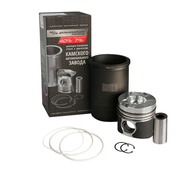 "Дальнобойщик ПРЕМИУМ" КМЗ 740.1000128 (10 гр.) "Евро 0с гильзой КМЗ 740.30-1002021-70 "Евро 0, I, II"(фосфатированной) (плосковершинное хонингование) аналогом FEDERAL MOGUL K 000918292.