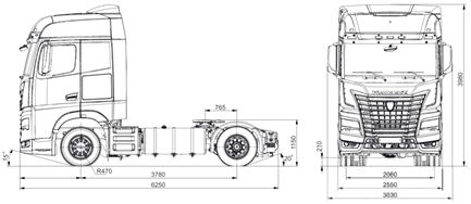 Седельный тягач КАМАЗ 54901-004-92 4х2