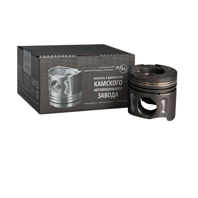 Поршень КМЗ 740.1004015-05-10-70 (серия "ЭКСПЕРТ") "Евро 0" 10 группы(со вставкой, без рассекателя, покрытие нанофосфат, "Molykote" США к гильзе КМЗ 740.30-1002021 "Евро 0, I, II"; (ширина маслосъёмной канавки 5 мм) аналог FEDERAL MOGUL 7.12094E201-10