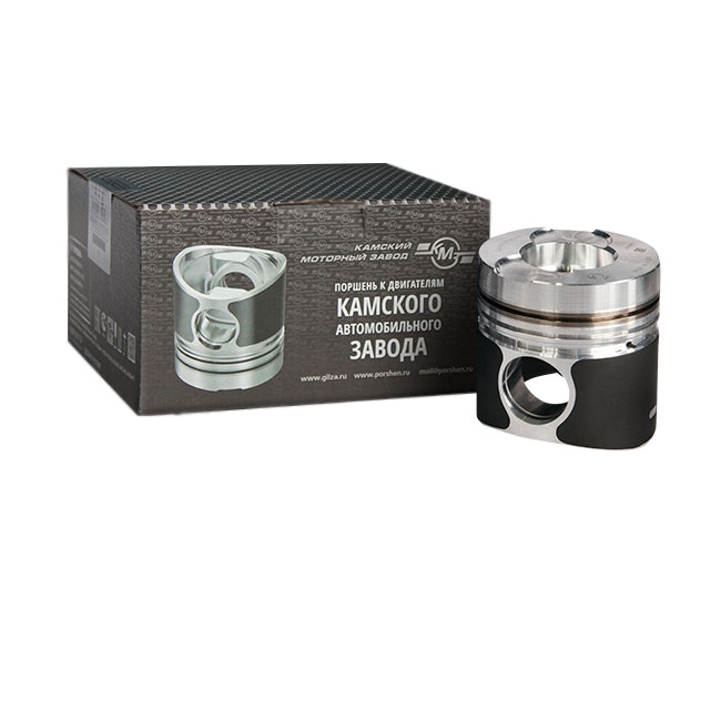 Поршень КМЗ 740.1004015-11 "Евро 0" 11 группы(со вставкой, без рассекателя, покрытие "Molykote" США к гильзе КМЗ 740.30-1002021 "Евро 0, I, II; ширина маслосъёмной канавки 5 мм) (в уп. 4 шт.)
