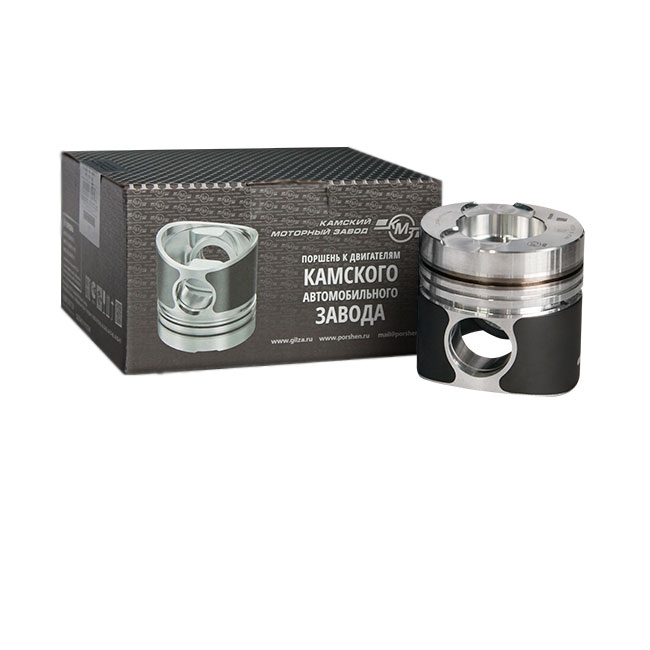Поршень КМЗ 7403.1004015-10 "Евро 0" 10 группы(для двигателей "Турбо", со вставкой, без рассекателя, покрытие "Molykote" США к гильзе КМЗ 740.30-1002021 "Евро 0, I, II"; ширина маслосъёмной канавки 5 мм) (в уп. 4шт.)