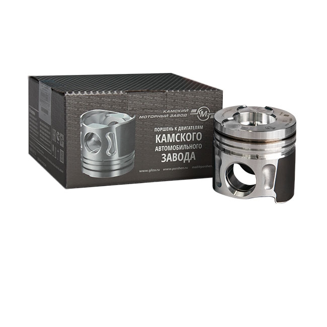Поршень КМЗ 740.1004015-05-10 "Евро 0" 10 группы (со вставкой, без рассекателя, покрытие "Molykote" США к гильзе КМЗ 740.30-1002021 "Евро 0, I, II"; (ширина маслосъёмной канавки 5 мм) аналог FEDERAL MOGUL 7.12094E201-10 (в уп. 4 шт.)