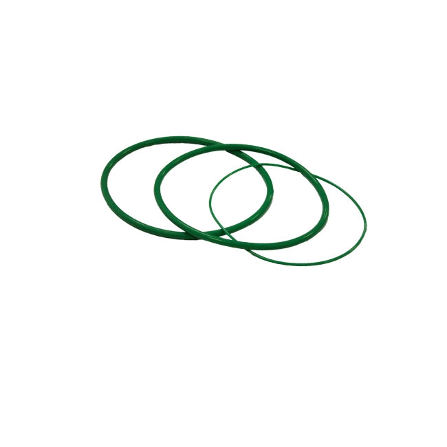 Уплотнительные кольца для гильзы Камского автомобильного завода (740.1002024-2шт. и 740.1002031-1шт.) (зелёный силикон) ООО "АРС Груп" (1 компл.)