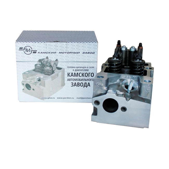 Головка цилиндра в сборе КМЗ 740.90-1003010 "Евро III","Евро IV" (в уп. 1 шт.)