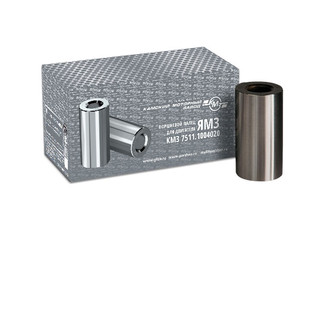 Палец поршневой КМЗ 7511.1004020 (упрочнённый ТВЧ) (в уп. 8 шт.)