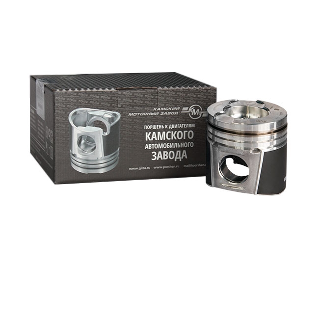 Поршень КМЗ 740.30-1004015-10 "Евро I, II" (для двигателей "Евро I, II", со вставкой, с рассекателем, покрытие "Molykote" США 10 группы к гильзе КМЗ 740.30-1002021 "Евро 0, I, II"; ширина маслосъёмной канавки 4 мм) 10 гр. (в уп. 4шт.)