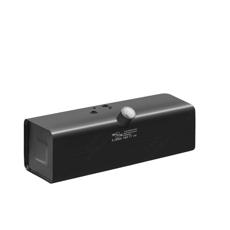 Бак топливный 250л (1360 х 400 х 490) с высокой полуоборотной горловиной (в сборе с комплектующими)