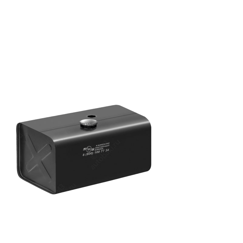 Бак топливный 300 л (900 х 540 х 640) с низкой полуоборотной горловиной (в сборе с комплектующими) ЕВРО