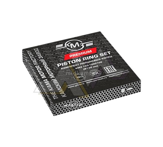 Кольца поршневые КМЗ 740-1000106 "Евро 0" "ЭКСПЕРТ" (на поршень КМЗ 740.1004015, КМЗ 7403.1004015)