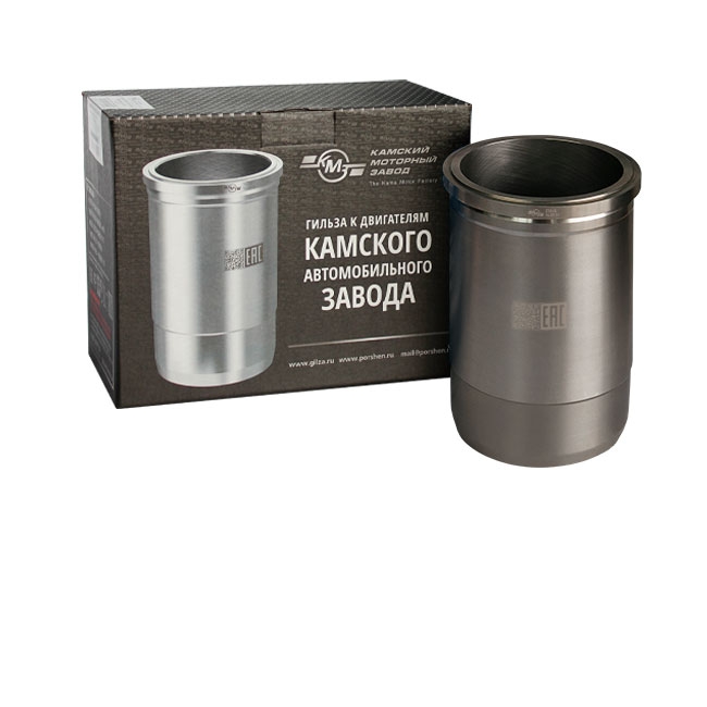 Гильза КМЗ 740.30-1002021 "Евро 0, I, II" (плосковершинное хонингование) аналог FEDERAL MOGUL K 000918292(в уп. 2шт.)