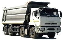 Автосамосвал КАМАЗ 65201-4080-49 8х4 объёмом 25 м3