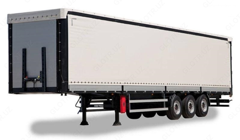 Полуприцеп тентовый (шторный) UAT-SCG 9226.01 объём 92 куб.м