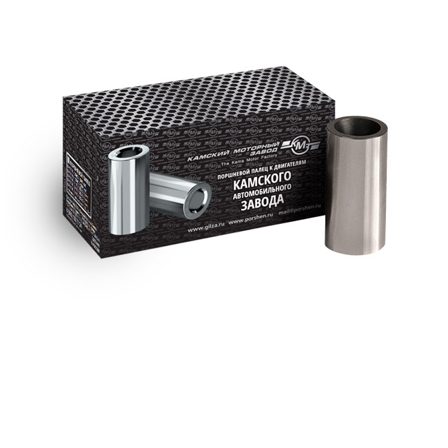 Палец поршневой КМЗ 740.30-1004020 "Евро 0, I, II"(упрочнённый ТВЧ) аналог FEDERAL MOGUL 12094- 50972 (в уп. 8 шт.)