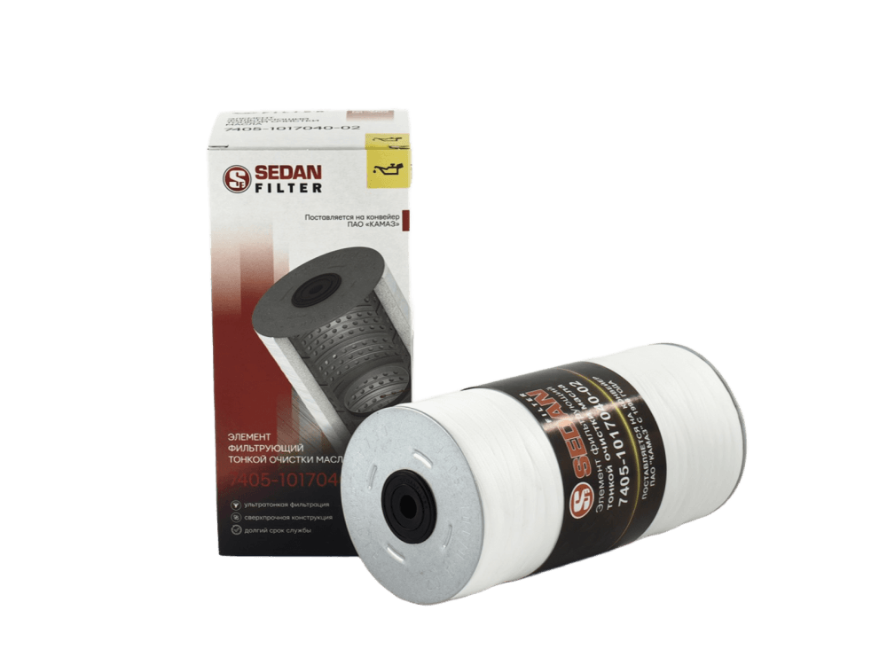 7405-1017040-02 «Элемент фильтрующий тонкой очистки масла» с силиконовым РК